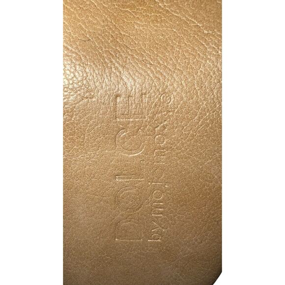 Dolce by Mojo Moxy Brown Platform Wedge Clogs 70s Boho Floral Studded Sz 7M - Picture 9 of 11